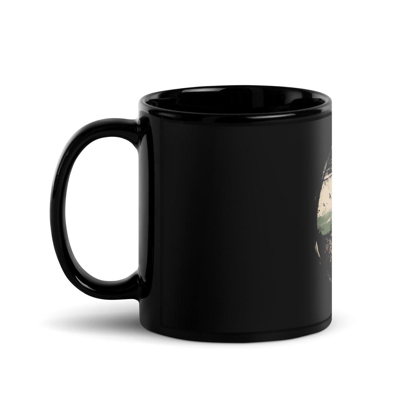 Black Glossy Mug